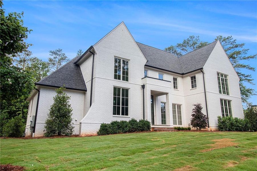 Front exterior of a new home in , Atlanta, GA, highlighting curb appeal (Image 31). Front exterior of a new home in , Atlanta, GA, highlighting curb appeal (Image 31).
