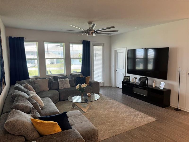 Furnished interior view inside a new home in , Clermont (Image 8). Furnished interior view inside a new home in , Clermont (Image 8).
