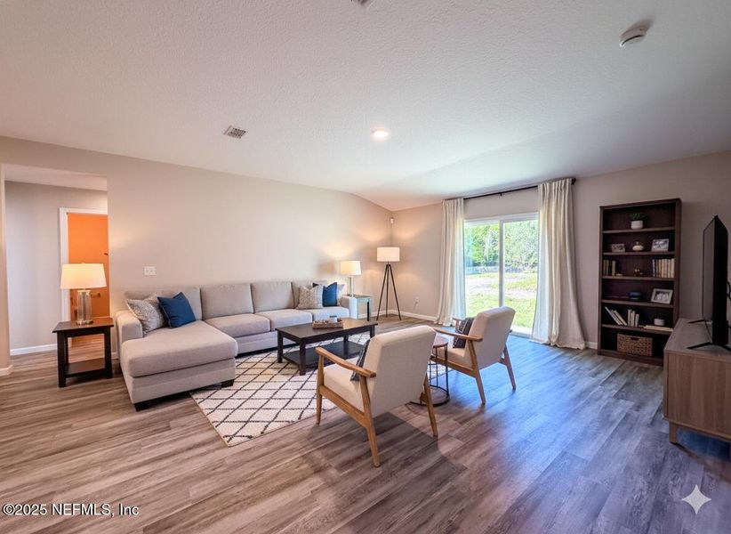 Furnished interior view inside a new home in , Jacksonville (Image 69).