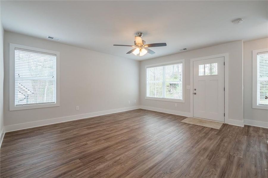 Spacious, unfurnished interior of a new home in , Gainesville (Image 10). Spacious, unfurnished interior of a new home in , Gainesville (Image 10).