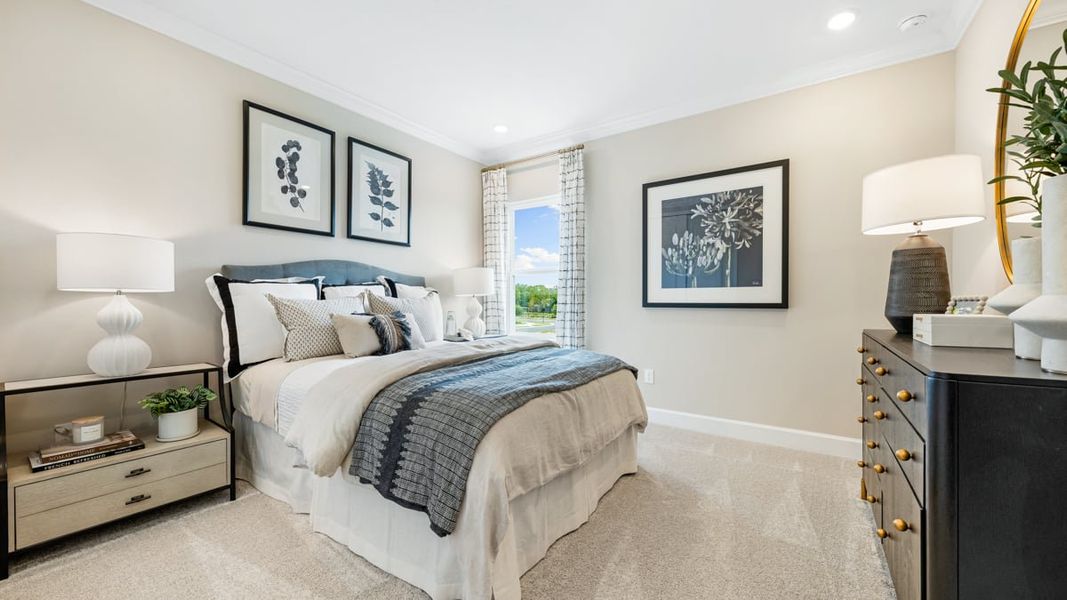 Furnished interior view inside a new home in Victoria Lakes, Odessa (Image 18).