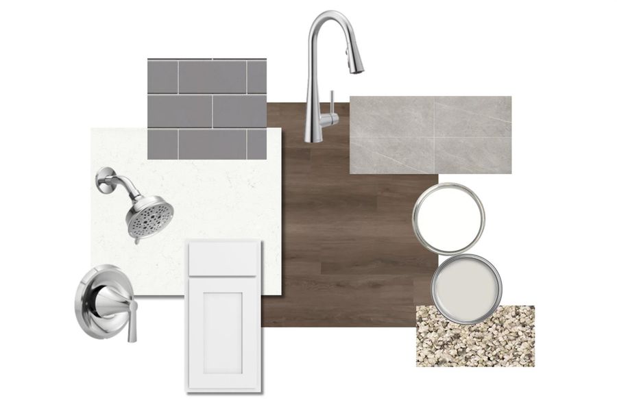 Sample of building materials used in homes in Bluestem, Brookshire (Image 21).