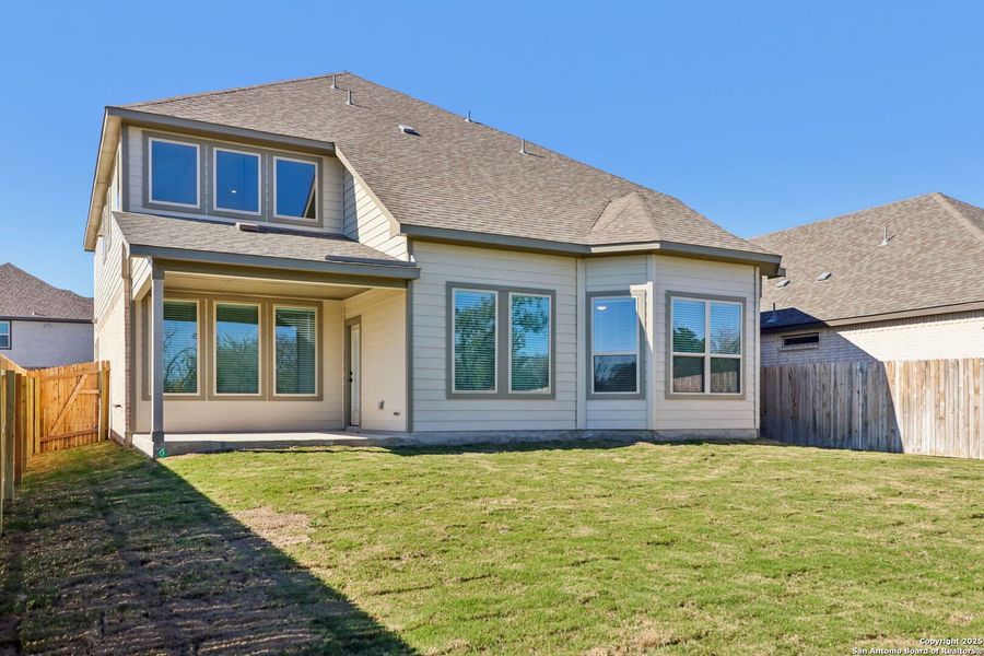 Exterior details and patio area of a home in , San Antonio (Image 28). Exterior details and patio area of a home in , San Antonio (Image 28).