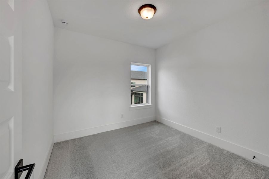 Spacious, unfurnished interior of a new home in Easthaven at Bridgeland Central - Horizon Collection, Cypress (Image 19).