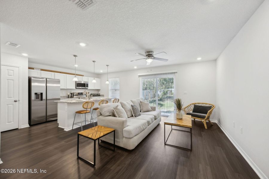 Furnished interior view inside a new home in , Jacksonville (Image 8).