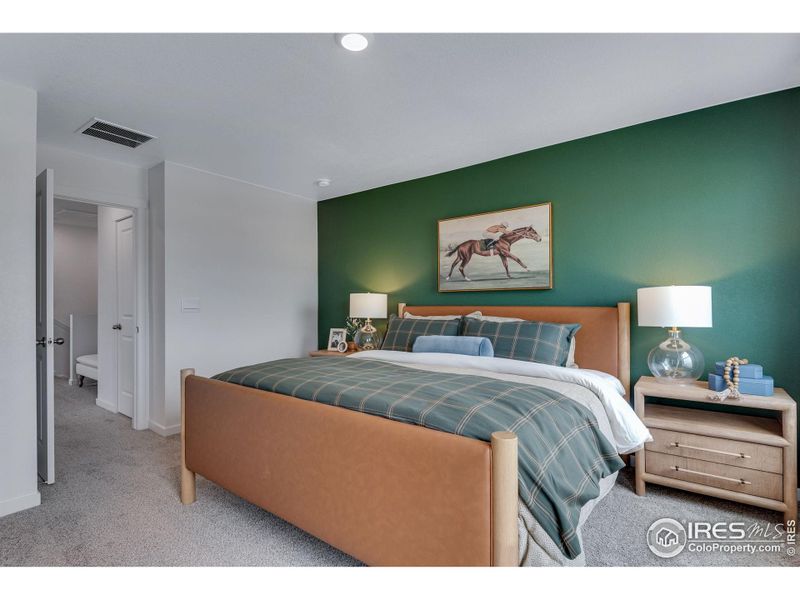 Furnished interior view inside a new home in Vista Meadows, Fort Lupton (Image 9).