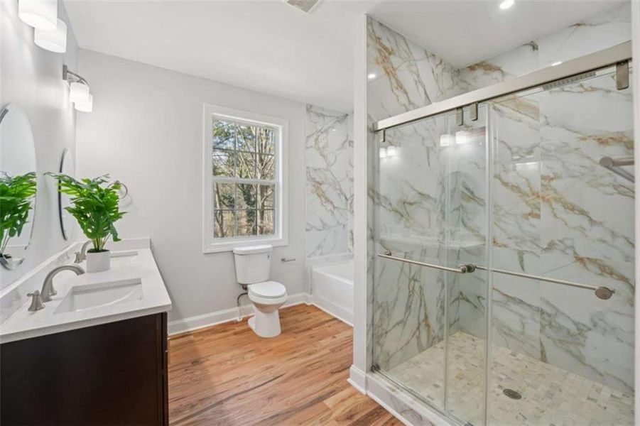 Furnished interior view inside a new home in , South Fulton (Image 9).