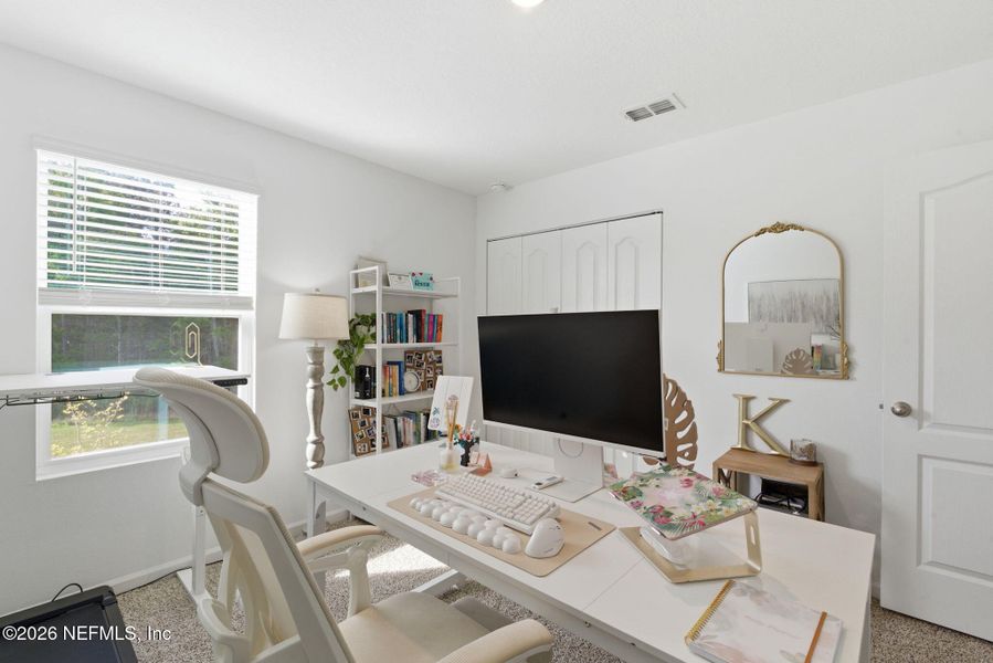 Furnished interior view inside a new home in Entrada, St. Augustine (Image 37). Furnished interior view inside a new home in Entrada, St. Augustine (Image 37).