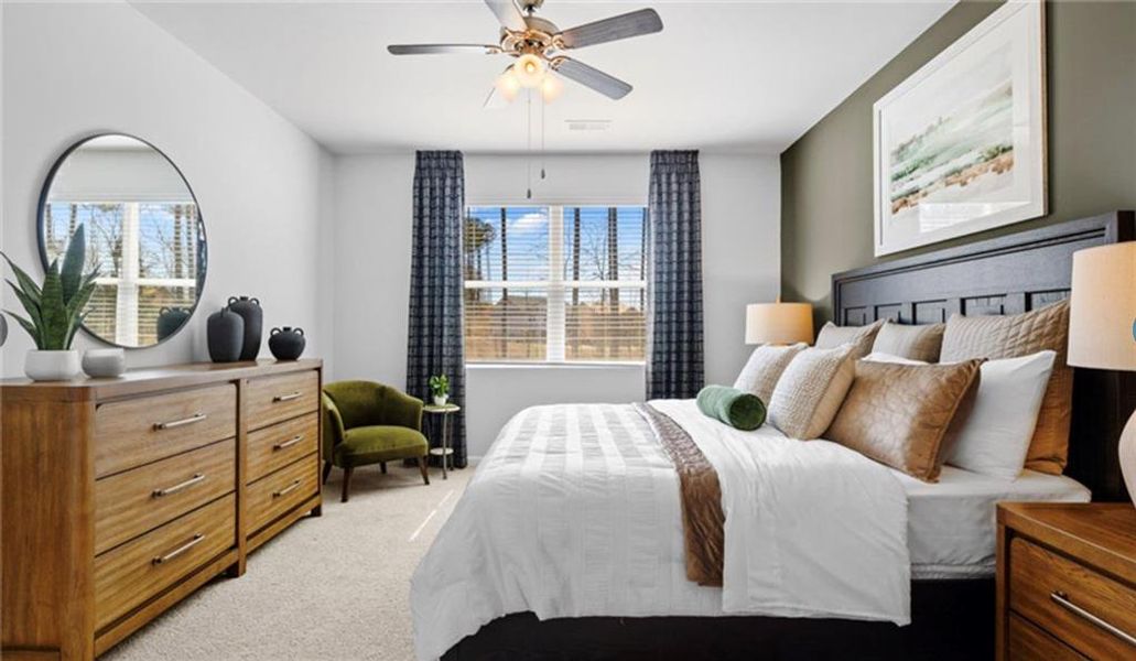 Furnished interior view inside a new home in Twin Lakes, Hoschton (Image 5).
