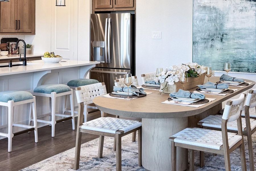 Furnished interior view inside a new home in Indigo, Richmond (Image 16).