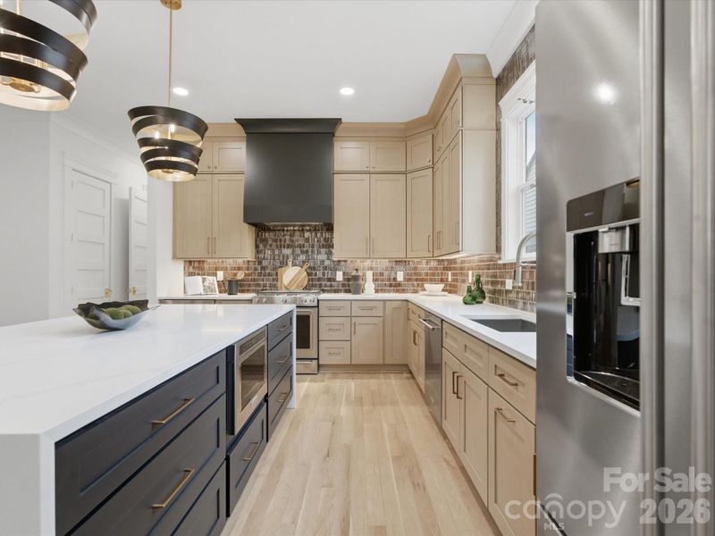 Furnished interior view inside a new home in , Charlotte (Image 14).