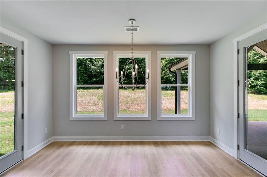 Spacious, unfurnished interior of a new home in The Meadows at Lake Circle, Buchanan (Image 49).