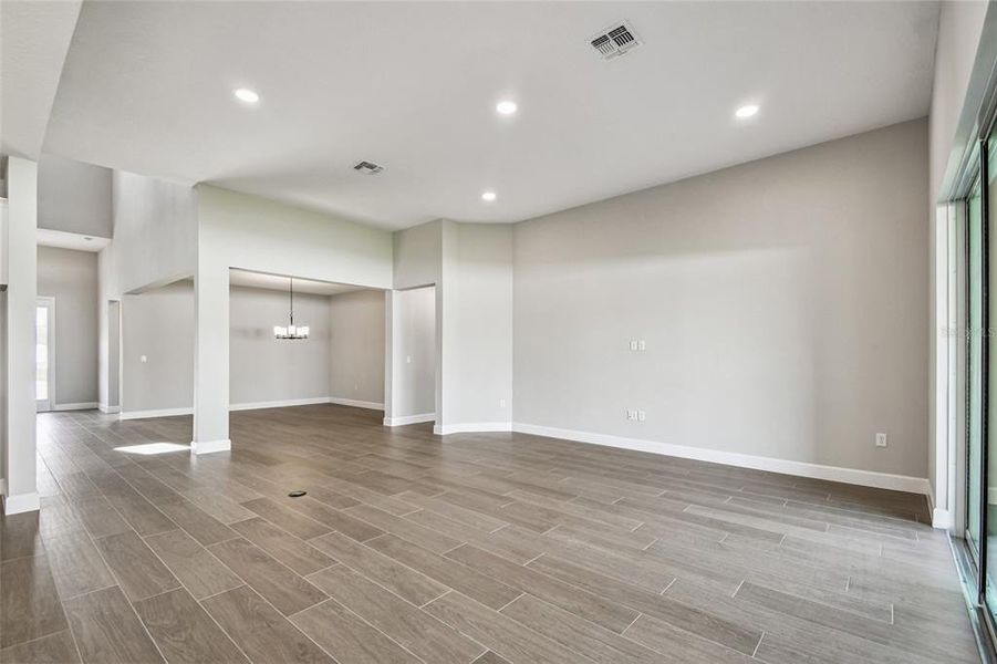 Spacious, unfurnished interior of a new home in Solace at Corner Lake, Orlando (Image 50).