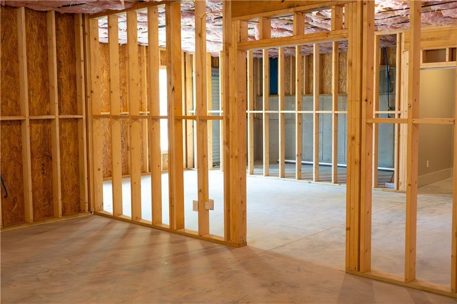 In-progress construction of a new home in , Cleveland, GA (Image 32).