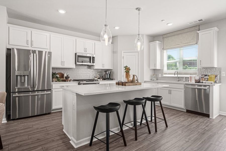 Furnished interior view inside a new home in Rosewood Farm, Lawrenceville (Image 6).