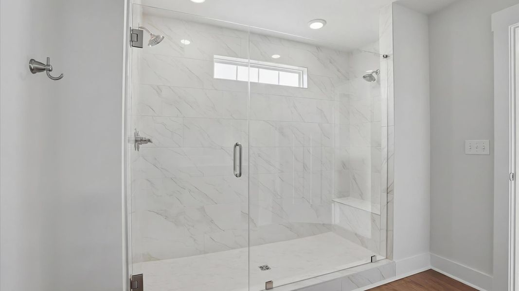Furnished interior view inside a new home in Iris Meadows, Moore (Image 32).