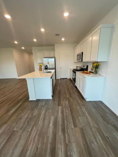 Furnished interior view inside a new home in Sunterra, Katy (Image 3). Furnished interior view inside a new home in Sunterra, Katy (Image 3).