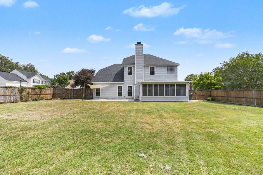 Exterior details and patio area of a home in , North Charleston (Image 28).