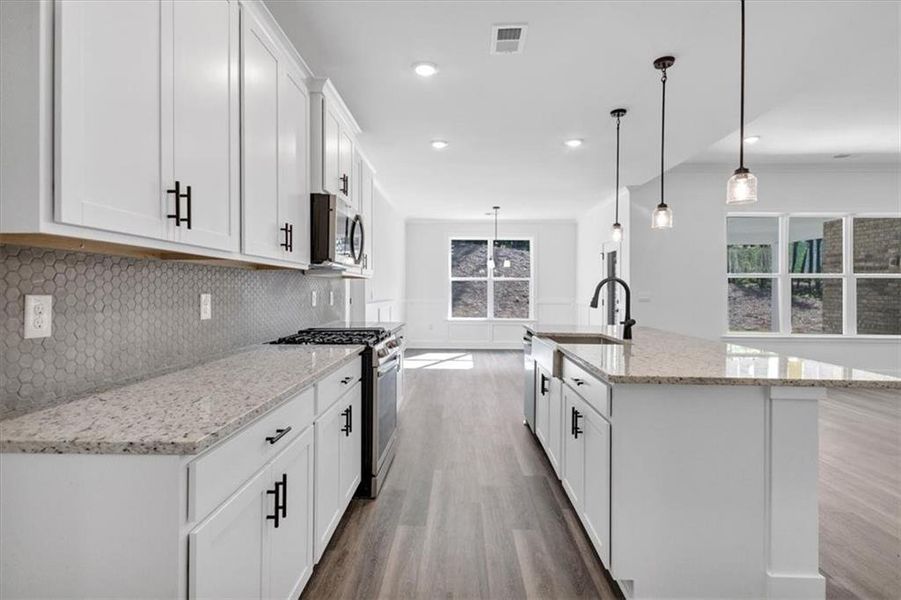 Furnished interior view inside a new home in Tuscany Hills, Douglasville (Image 13).
