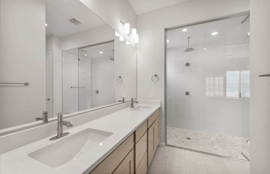Furnished interior view inside a new home in Regent Hills - Meadow Series, Buckeye (Image 8).