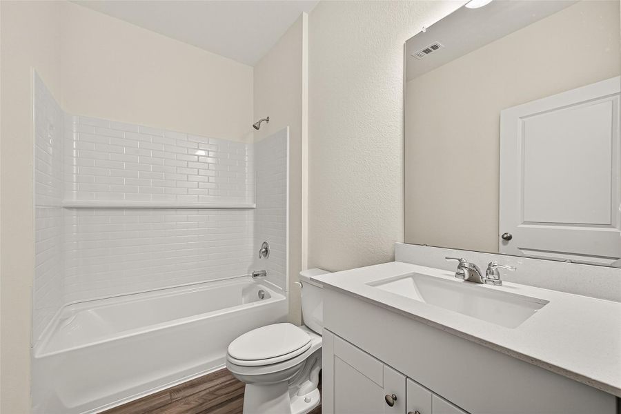 Furnished interior view inside a new home in Chapel Run, Montgomery (Image 7). Furnished interior view inside a new home in Chapel Run, Montgomery (Image 7).