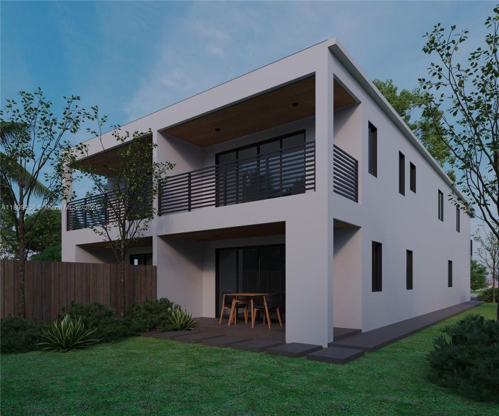 Exterior details and patio area of a home in , Fort Lauderdale (Image 2). Exterior details and patio area of a home in , Fort Lauderdale (Image 2).