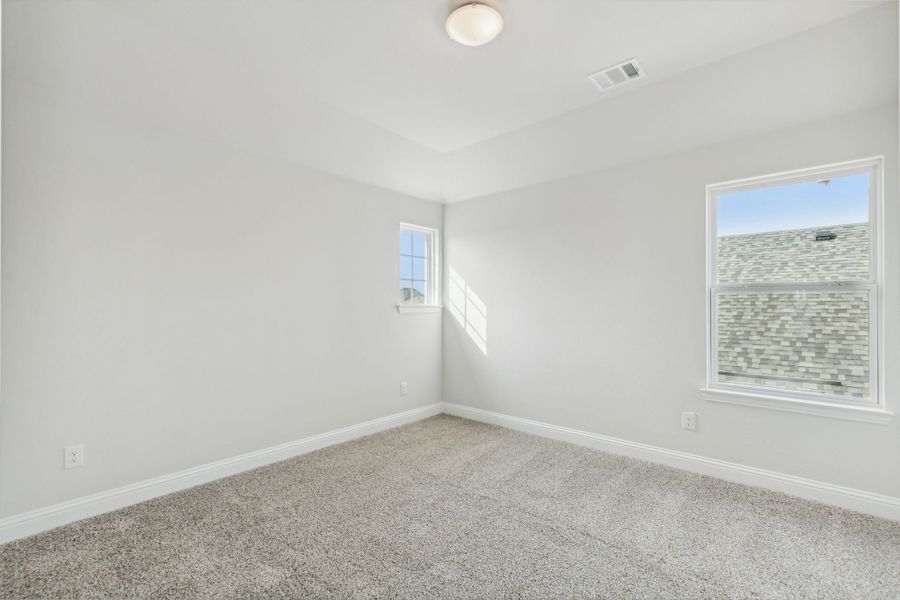 Representative unfurnished interior of a home built from the Robin by Megatel Homes in AnaCapri, Anna (Image 12). Representative unfurnished interior of a home built from the Robin by Megatel Homes in AnaCapri, Anna (Image 12).