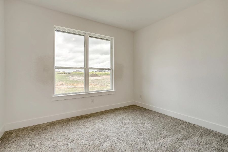 Representative unfurnished interior of a home built from the The Brazos by Elmwood Custom Homes in Matthews Farm, Venus (Image 24). Representative unfurnished interior of a home built from the The Brazos by Elmwood Custom Homes in Matthews Farm, Venus (Image 24).
