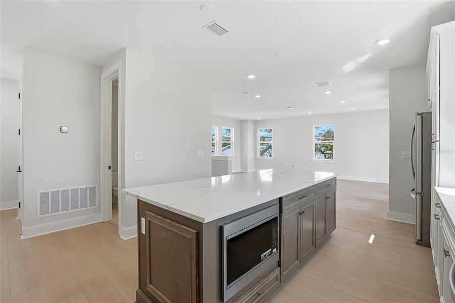 Furnished interior view inside a new home in , St. Petersburg (Image 10).