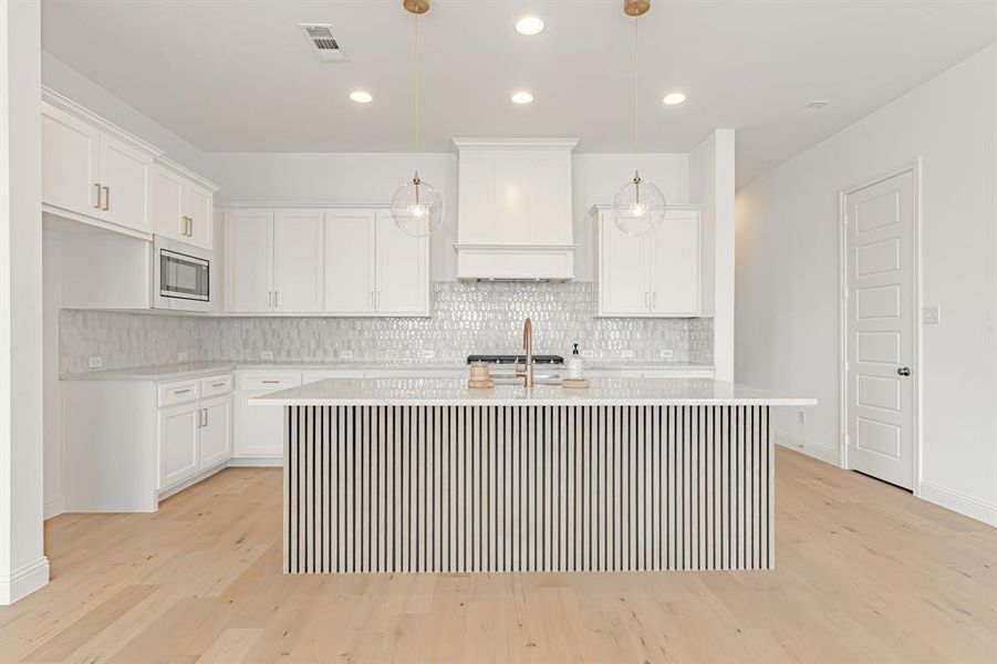 Furnished interior view inside a new home in , Aledo (Image 14).