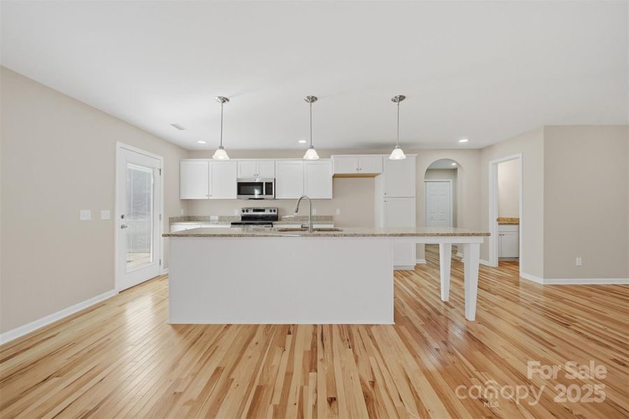 Furnished interior view inside a new home in , Newton (Image 13).