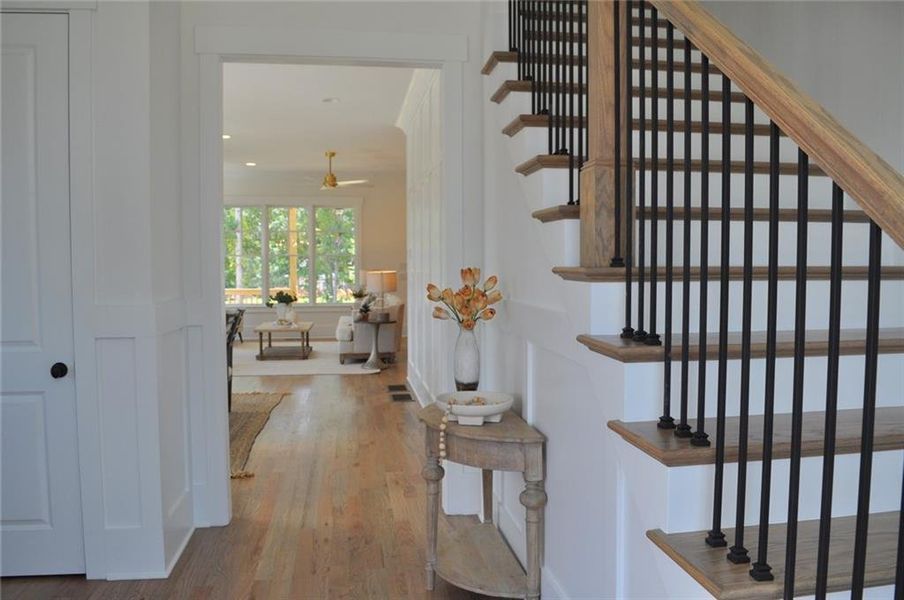 Furnished interior view inside a new home in , Marietta (Image 10). Furnished interior view inside a new home in , Marietta (Image 10).