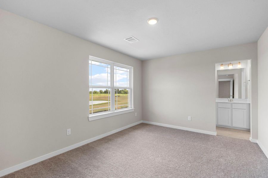 The secondary bedrooms are generously proportioned to accommodate even the large furniture you've been eyeing.