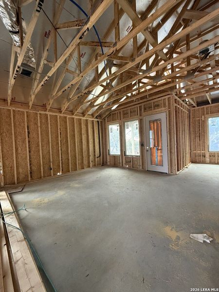 In-progress construction of a new home in , San Antonio, TX (Image 5).