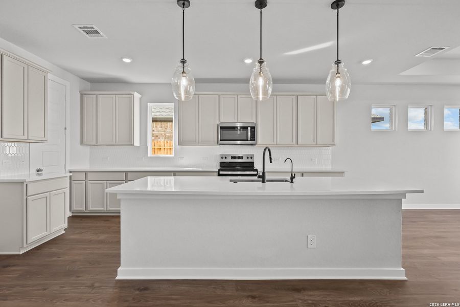 Furnished interior view inside a new home in Megan's Landing, Castroville (Image 15).