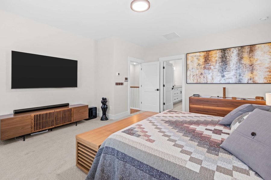Furnished interior view inside a new home in , Summerville (Image 33).