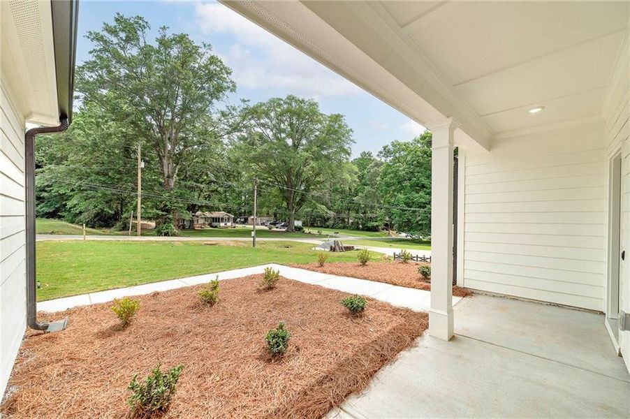 Exterior details and patio area of a home in , Canton (Image 4).