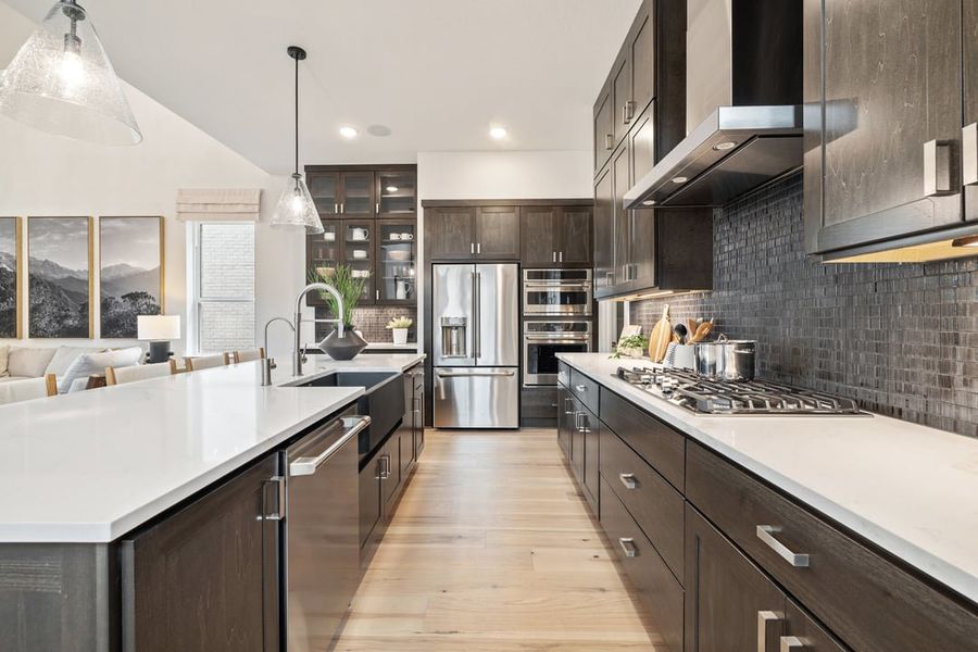 Representative furnished interior of a home built from the Linden by Tri Pointe Homes in Arbor Collection At Park Central, Georgetown (Image 14). Representative furnished interior of a home built from the Linden by Tri Pointe Homes in Arbor Collection At Park Central, Georgetown (Image 14).