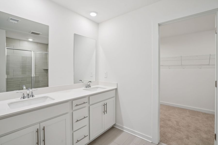 Furnished interior view inside a new home in River Ridge, Clarksville (Image 5).