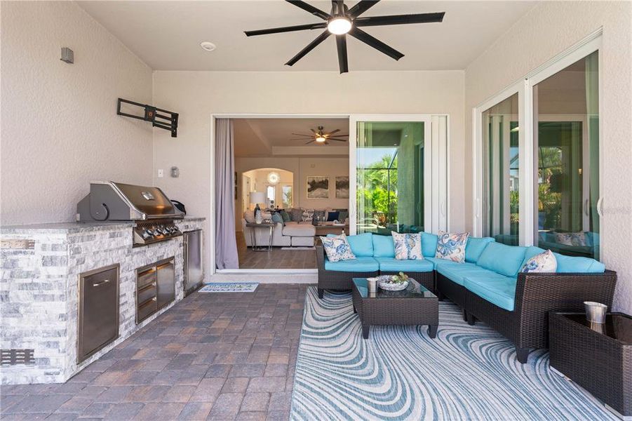 Furnished interior view inside a new home in , Punta Gorda (Image 48).