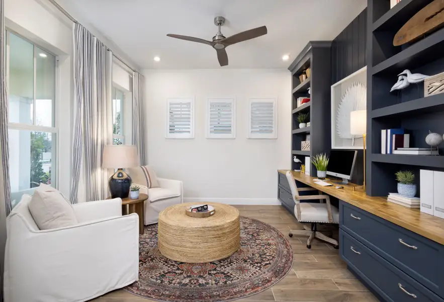 Representative furnished interior of a home built from the Crown by Mattamy Homes in Newfield, Palm City (Image 4).
