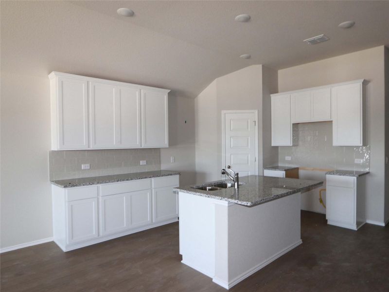 Furnished interior view inside a new home in Marble Creek Crossing, Austin (Image 6). Furnished interior view inside a new home in Marble Creek Crossing, Austin (Image 6).