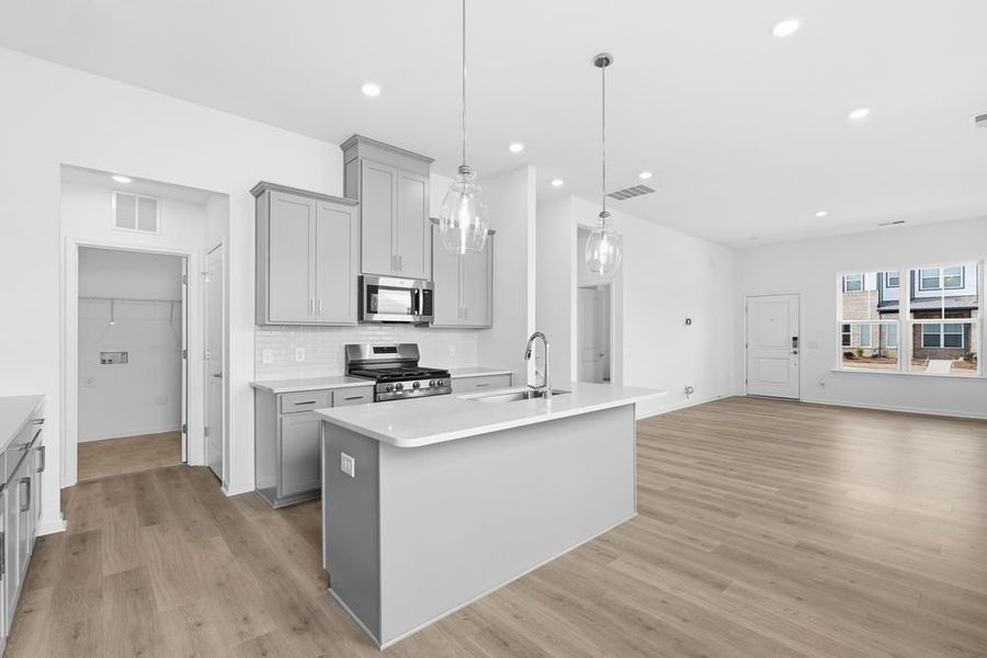 Furnished interior view inside a new home in Ridge at Sugar Creek, Indian Land (Image 6).