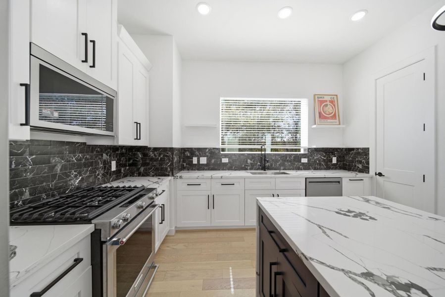 Furnished interior view inside a new home in , Houston (Image 6).