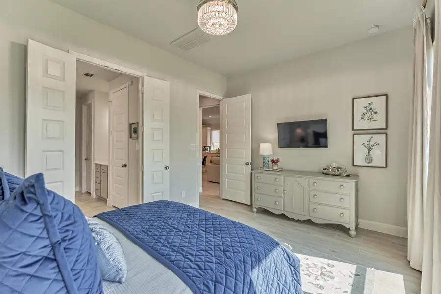 Primary ensuite with soft natural light and thoughtful finishes that create a calming atmosphere.