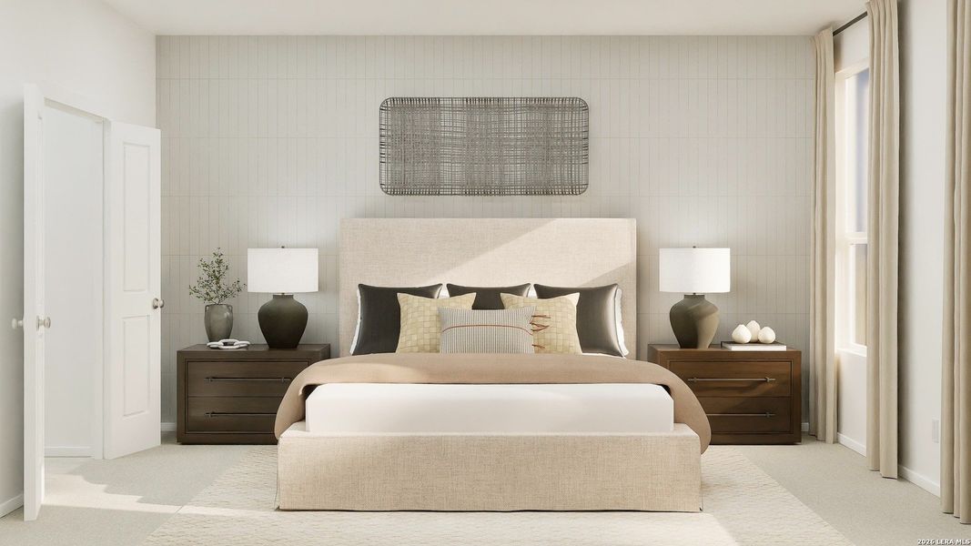 Furnished interior view inside a new home in Stone Garden, Elmendorf (Image 24).