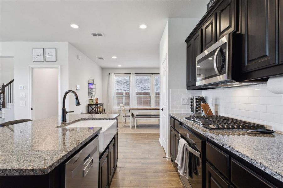 Furnished interior view inside a new home in Solterra, Mesquite (Image 7). Furnished interior view inside a new home in Solterra, Mesquite (Image 7).