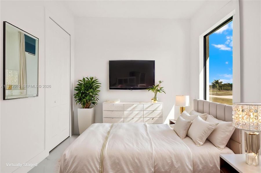 Virtually Staged-4th bedroom