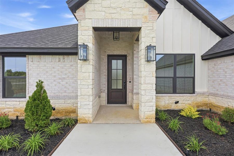 Exterior details and patio area of a home in , Azle (Image 4). Exterior details and patio area of a home in , Azle (Image 4).