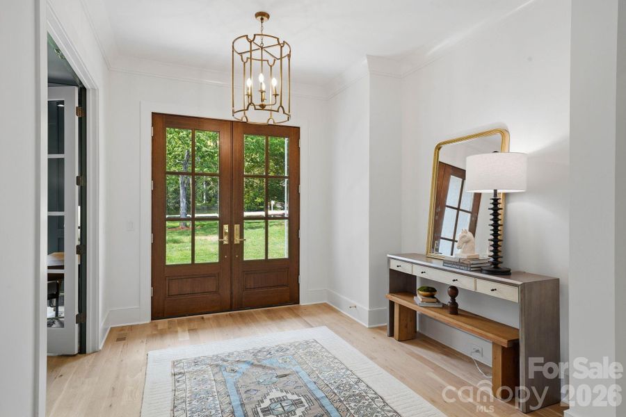 Furnished interior view inside a new home in , Charlotte (Image 33).